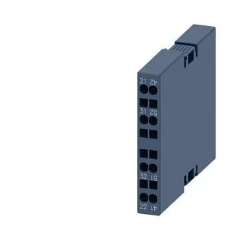   Siemens 3RH2911-2DA02 segédérintkező blokk, oldalsó, 2 Nyitó, rugós csatlakozás, S00 mágneskapcsolókhoz (Siemens 3RH29112DA02)