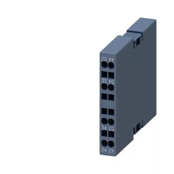   Siemens 3RH2911-2DA20 segédérintkező blokk, oldalsó, 2 Záró, rugós csatlakozás, S00 mágneskapcsolókhoz (Siemens 3RH29112DA20)