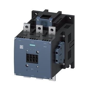   Siemens, Sirius, 3RT1075-6AB36, 3RT10756AB36, Mágneskapcsoló, 200Kw/400A (400V, AC3), 23..26V AC/DC 50/60 Hz vezerlés, 2Z+2Ny segédérintkezővel, csavaros csatlakozás, S12 méret, Sirius (Siemens 3RT1075-6AB36)