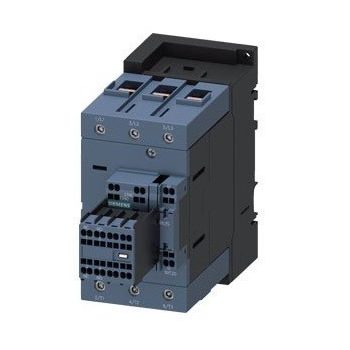   Siemens, Sirius, 3RT2045-3AF04, 3RT20453AF04, Mágneskapcsoló, 37Kw/80A (400V, AC3), 110V AC 50 Hz vezerlés, 2Z+2Ny segédérintkezővel, rugós csatlakozás, S3 méret, Sirius (Siemens 3RT2045-3AF04)