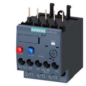 Siemens 3RU2116-1HB0 hőkioldó relé 5,5..8 A, csavaros csatlakozás, S00 méret, 10 osztály (Sirius 3RU21161HB0)