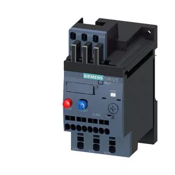   Siemens 3RU2116-0AC1 hőkioldó relé 0,11..0,16 A, rugós csatlakozás, S00 méret, 10 osztály (Sirius 3RU21160AC1)