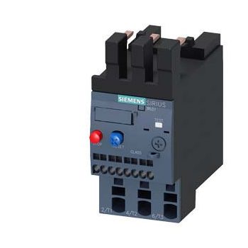   Siemens 3RU2126-1CC0 hőkioldó relé 1,8..2,5 A, rugós csatlakozás, S0 méret, 10 osztály (Sirius 3RU21261CC0)