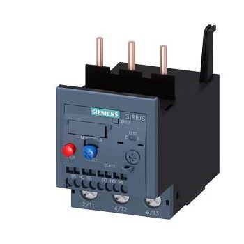   Siemens 3RU2136-1HD0 hőkioldó relé 5,5..8 A, rugós csatlakozás, S2 méret, 10 osztály (Sirius 3RU21361HD0)