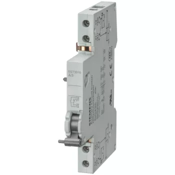   Siemens 5ST3010 Segédérintkező 0,5 modul, 5SL/5SY/5SP/5TL/5SU/5SV-hez, 1-záró, 1-nyitó, AC/DC ( Siemens 5ST3010 )