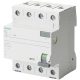 Siemens 5SV3346-6 áram-védőkapcsoló (Fi-relé), A osztály, 4P, 63A, 30mA - 5SV33466 - SENTRON