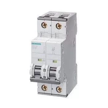   Siemens 5SY6220-7 kismegszakító 2P, 20A, C karakterisztika, 6 kA (Siemens 5SY62207)