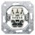 Siemens Delta 5TA2112 kétpólusú kapcsoló betét (102), burkolat és keret nélkül, süllyesztett 10A 250V ( 5TA2112)
