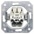 Siemens Delta 5TA2162 kétpólusú kapcsoló betét (102), burkolat és keret nélkül, süllyesztett 16A 250V ( 5TA2162)