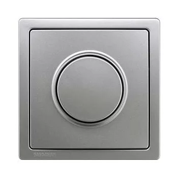   Siemens Delta Style 5TC89121 burkolat dimmer betétekhez platina, Delta Style ( 5TC89121, 5TC8912-1)
