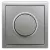 Siemens Delta Style 5TC89121 burkolat dimmer betétekhez platina, Delta Style ( 5TC89121, 5TC8912-1)
