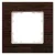 Siemens DELTA miro 5TG11010, 5TG1101-0 1-es wenge fa keret (Siemens 5TG11010 / 5TG1101-0)