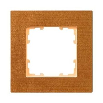   Siemens DELTA miro 5TG11011, 5TG1101-1 1-es cseresznye (színárnyalt pácolással) fa keret (Siemens 5TG11011 / 5TG1101-1)