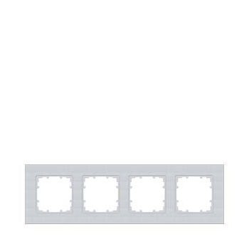   Siemens DELTA miro 5TG11141, 5TG1114-1 4-es alumínium keret függőleges és vízszintes elhelyezéssel (Siemens 5TG11141 / 5TG1114-1)