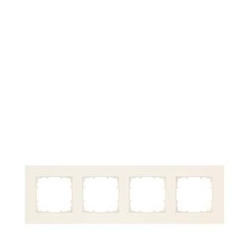   Siemens DELTA miro 5TG11143, 5TG1114-3 4-es elektrofehér keret függőleges és vízszintes elhelyezéssel (Siemens 5TG11143 / 5TG1114-3)