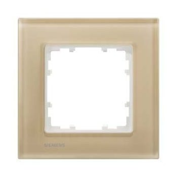   Siemens DELTA miro 5TG12014, 5TG1201-4 1-es homok üvegkeret (Siemens 5TG12014 / 5TG1201-4)