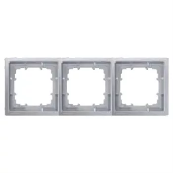   Siemens Delta Style 5TG13231, 5TG1323-1 3-as platina 224x82mm keret függőleges és vízszintes elhelyezéssel ( 5TG13231 / 5TG1323-1)
