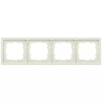   Siemens Delta Style 5TG13241, 5TG1324-1 4-es platina 295x82mm keret függőleges és vízszintes elhelyezéssel ( 5TG13241 / 5TG1324-1)