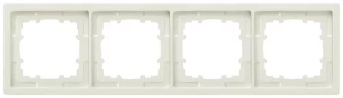 Siemens Delta Style 5TG13241, 5TG1324-1 4-es platina 295x82mm keret függőleges és vízszintes elhelyezéssel ( 5TG13241 / 5TG1324-1)