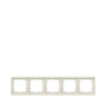   Siemens Delta Style 5TG1325, 5TG1325- 5-ös titánfehér 366x82mm keret függőleges és vízszintes elhelyezéssel ( 5TG1325)