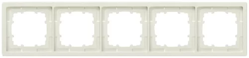 Siemens Delta Style 5TG13251, 5TG1325-1 5-ös platina 366x82mm keret függőleges és vízszintes elhelyezéssel ( 5TG13251 / 5TG1325-1)