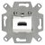 Siemens Delta 5TG20201, 5TG2020-1 HDMI type A csatlakozóaljzat szürke, burkolat és keret nélkül, süllyesztett, Delta ( 5TG20201, 5TG2020-1)