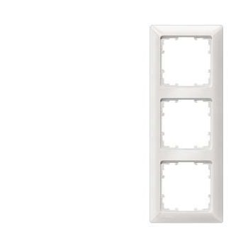   Siemens DELTA line 5TG25530, 5TG2553-0 3-as titánfehér keret függőleges és vízszintes elhelyezéssel (Siemens 5TG25530 / 5TG2553-0)