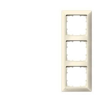   Siemens DELTA line 5TG25830, 5TG2583-0 3-as elektrofehér keret függőleges és vízszintes elhelyezéssel (Siemens 5TG25830 / 5TG2583-0)