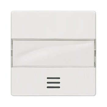   Siemens Delta i-system 5TG6211 1-es billentyű világítóablakkal és cimketartóval titánfehér, Delta i-system ( 5TG6211)