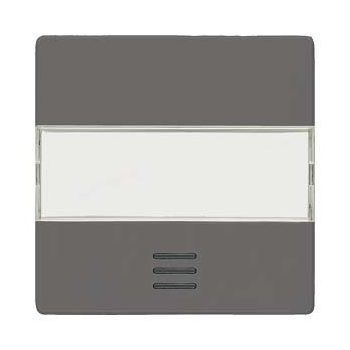   Siemens Delta i-system 5TG6231 1-es billentyű világítóablakkal és cimketartóval antracit, Delta i-system ( 5TG6231)