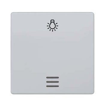   Siemens Delta i-system 5TG6246 1-es billentyű világítóablakkal és lámpa jellel alumínium, Delta i-system ( 5TG6246)