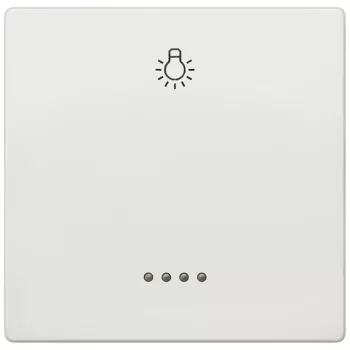   Siemens Delta Style 5TG71461 1-es billentyű világítóablakkal és lámpa jellel platina, Delta Style ( 5TG71461, 5TG7146-1)