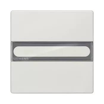   Siemens Delta Style 5TG7156 1-es billentyű cimketartóval titánfehér, Delta Style ( 5TG7156)