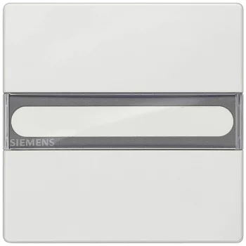   Siemens Delta Style 5TG71561 1-es billentyű cimketartóval platina, Delta Style ( 5TG71561, 5TG7156-1)