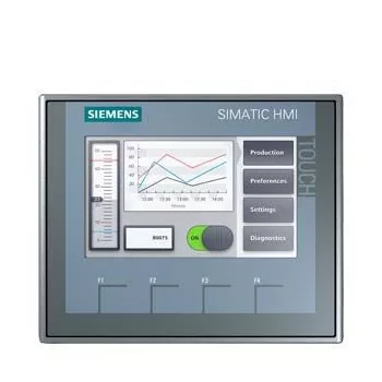  Siemens 6AV2123-2DB03-0AX0 SIMATIC HMI, KTP400 Basic, Basic Panel, Key/touch operation, 4 TFT display (Siemens 6AV21232DB030AX0)