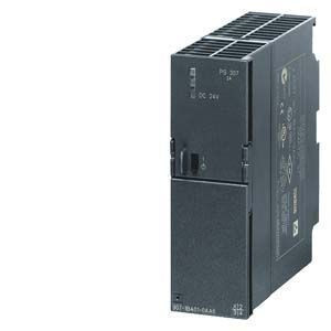 Siemens 6ES7307-1BA01-0AA0 SIMATIC S7-300 Regulated power supply PS307 input: 120/230 V AC, output: 24 V DC/2 A (Siemens 6ES73071BA010AA0)