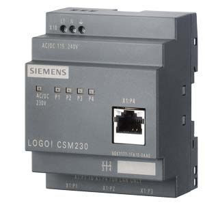 Siemens 6GK7177-1FA10-0AA0 LOGO! CSM 230 Compact Switch Module (Siemens 6GK71771FA100AA0)
