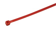 Tracon, 150P, kábelkötegelő 140 x 3.6 mm, piros, hagyományos, PA 6.6 Tracon (150P)