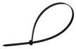 Tracon, 191PR, kábelkötegelő 200 x 4.8 mm, fekete, hagyományos, műanyag PA 6.6 Tracon (191PR)