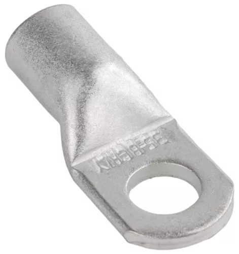 Tracon CL25-10 szigeteletlen szemes csősaru, 25mm2, M10, (d1=6,8mm, d2=10,5mm), ónozott elektrolitréz