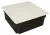 Tracon D150X150 négyzet alakú süllyesztett téglafalhoz kötődoboz 166x150x66mm fedéllel