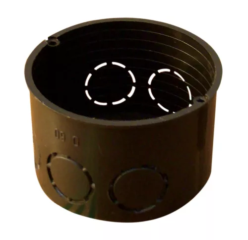 Tracon D60 süllyesztett téglafalhoz szerelvénydoboz 62x40, nem sorolható, fedel nélkül, fekete