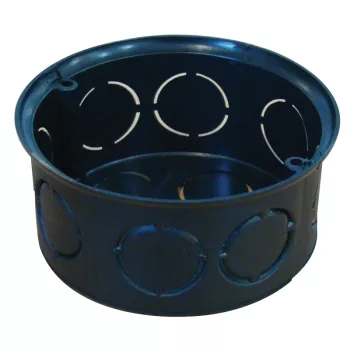   Tracon D70SZ süllyesztett téglafalhoz szerelvénydoboz 72x36, nem sorolható, fedel nélkül, fekete