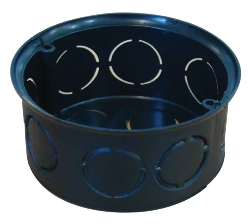 Tracon D70SZ süllyesztett téglafalhoz szerelvénydoboz 72x36, nem sorolható, fedel nélkül, fekete