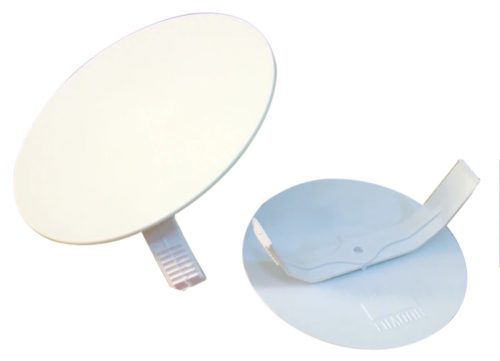 Tracon D70T Dobozfedél rugós, fehér D=75mm