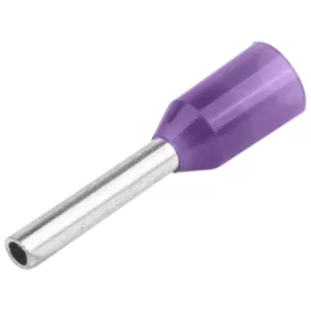 Tracon E034 szigetelt érvéghüvely ónozott lila 0,25 mm² L=10,4 mm