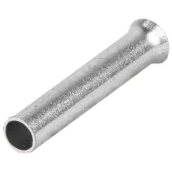 Tracon E04N szigeteletlen érvéghüvely 1,5 mm² L=10 mm ónozott elektrolitréz