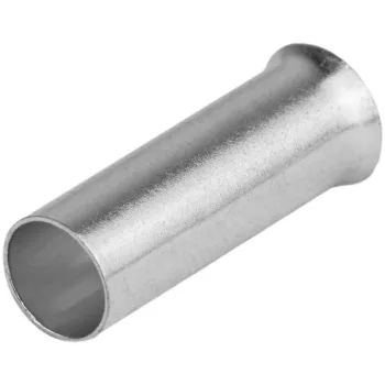 Tracon E06N szigeteletlen érvéghüvely 4 mm² L=12 mm ónozott elektrolitréz