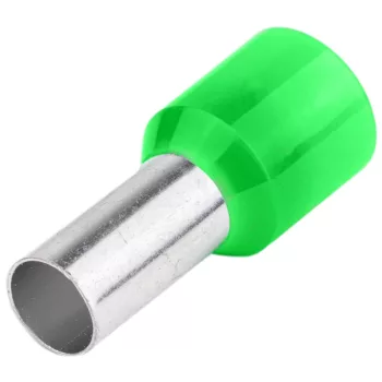 Tracon E126 szigetelt érvéghüvely ónozott zöld 16 mm² L=22,2 mm