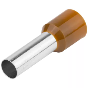   Tracon, E128, érvéghüvely szigetelt, 25 mm2, barna ( teljes hossz: 29 mm ) Tracon ( E128 )